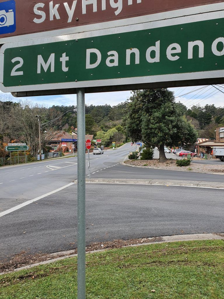 Mount Dandenong Village Shops, technically is in Olinda