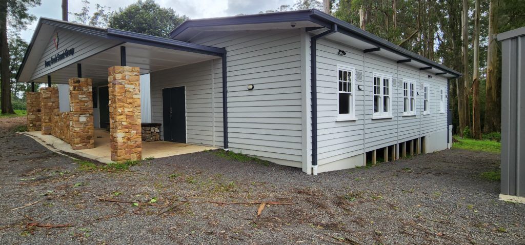 The original Scout Hall in Ferny Creek