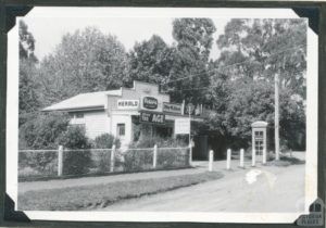 The original Sherbrooke Post Office and General Store is now Woods Restaurant.
