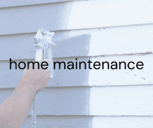 home maintenance